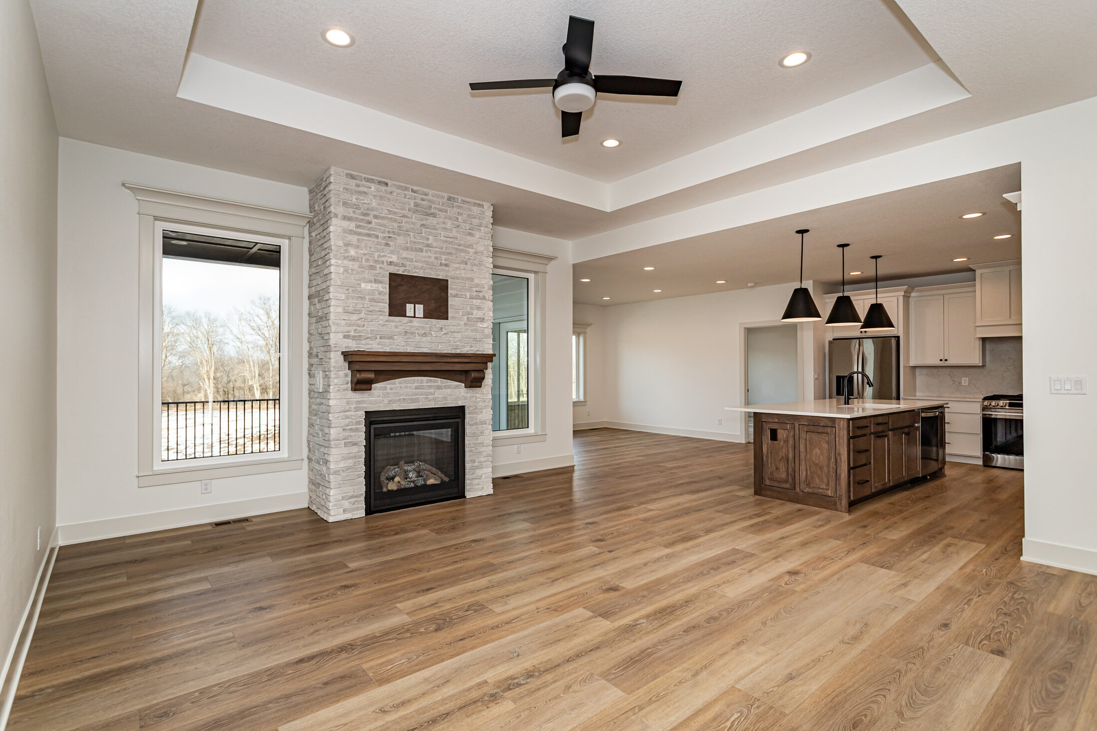 Custom home in Nevada, Iowa by Claman Custom Homes
