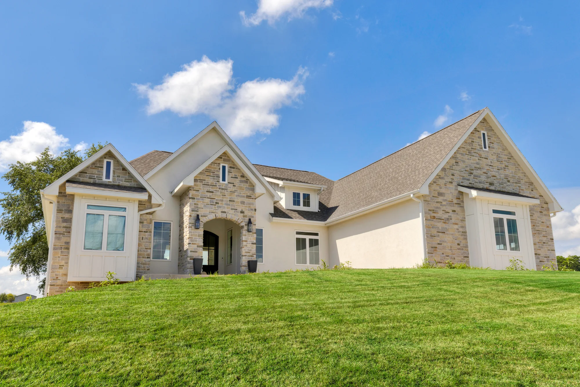 Custom home in Runnells, Iowa by Claman Custom Homes