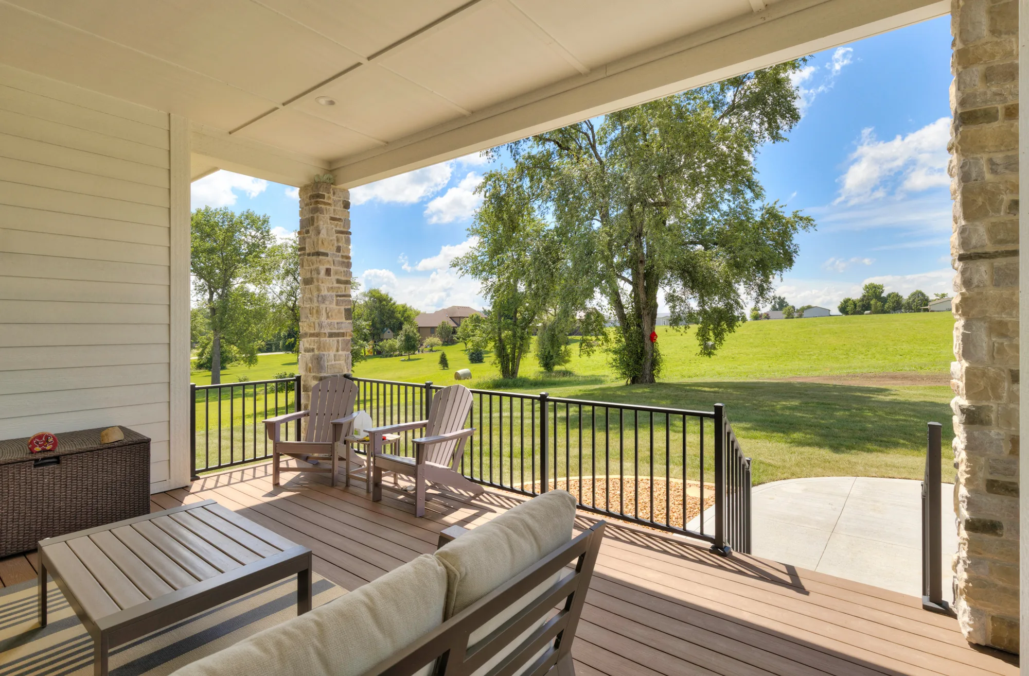 Custom home in Runnells, Iowa by Claman Custom Homes