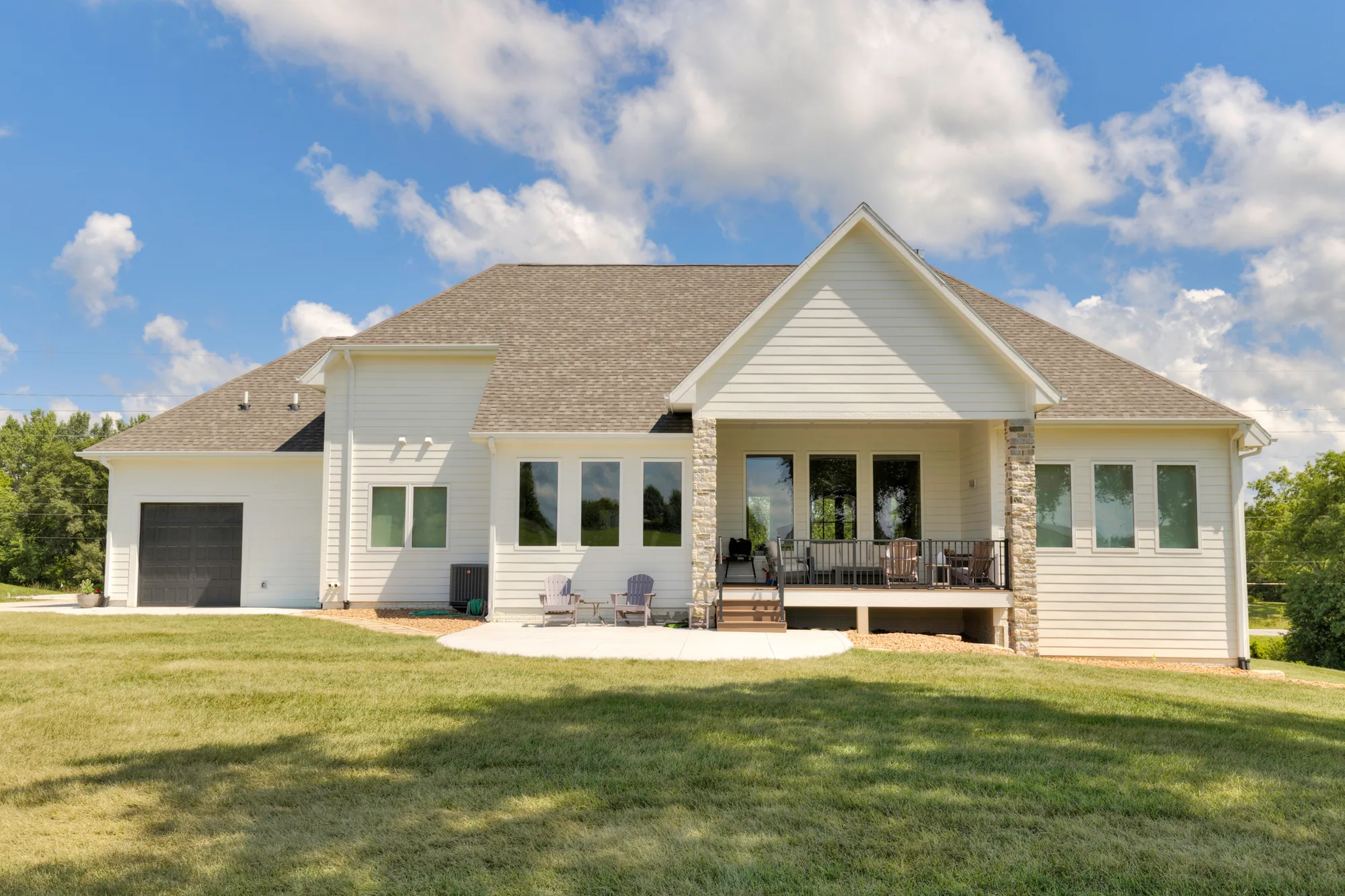 Custom home in Runnells, Iowa by Claman Custom Homes