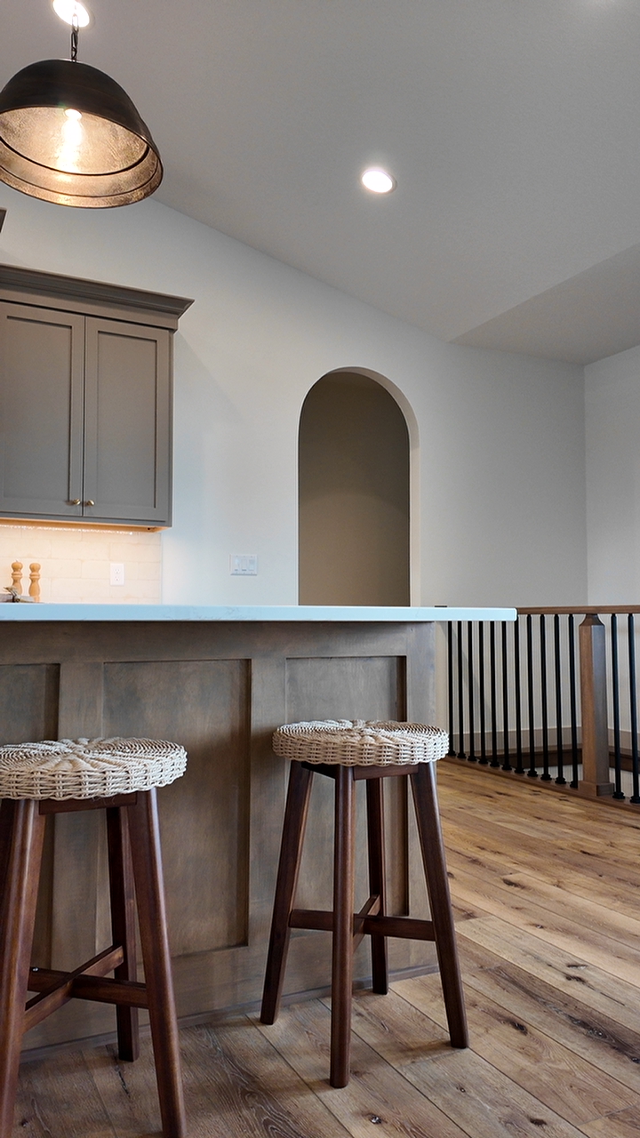 Custom entry by Claman Custom Homes