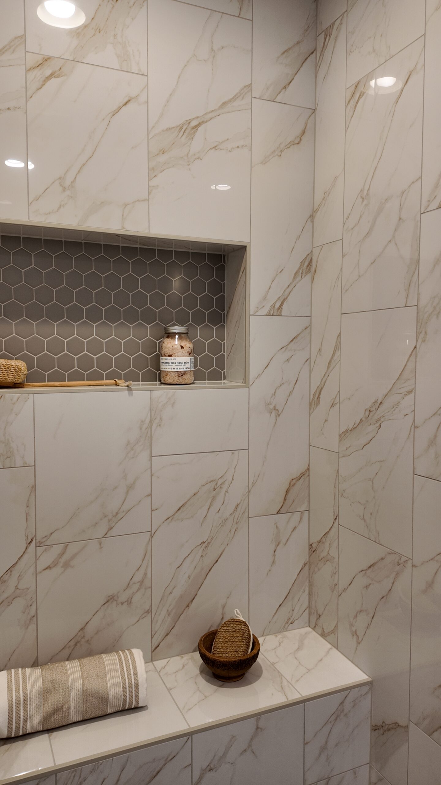 Custom entry by Claman Custom Homes